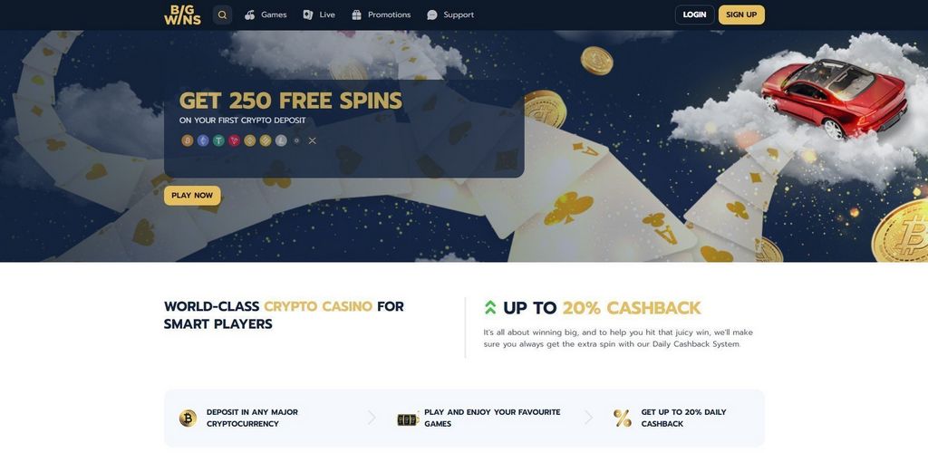 BigWins Gambling Establishment Review 2025 - 100% as much as 250 USDT BigWins Gambling Establishment Review 2025 - 100% as much as 250 USDT